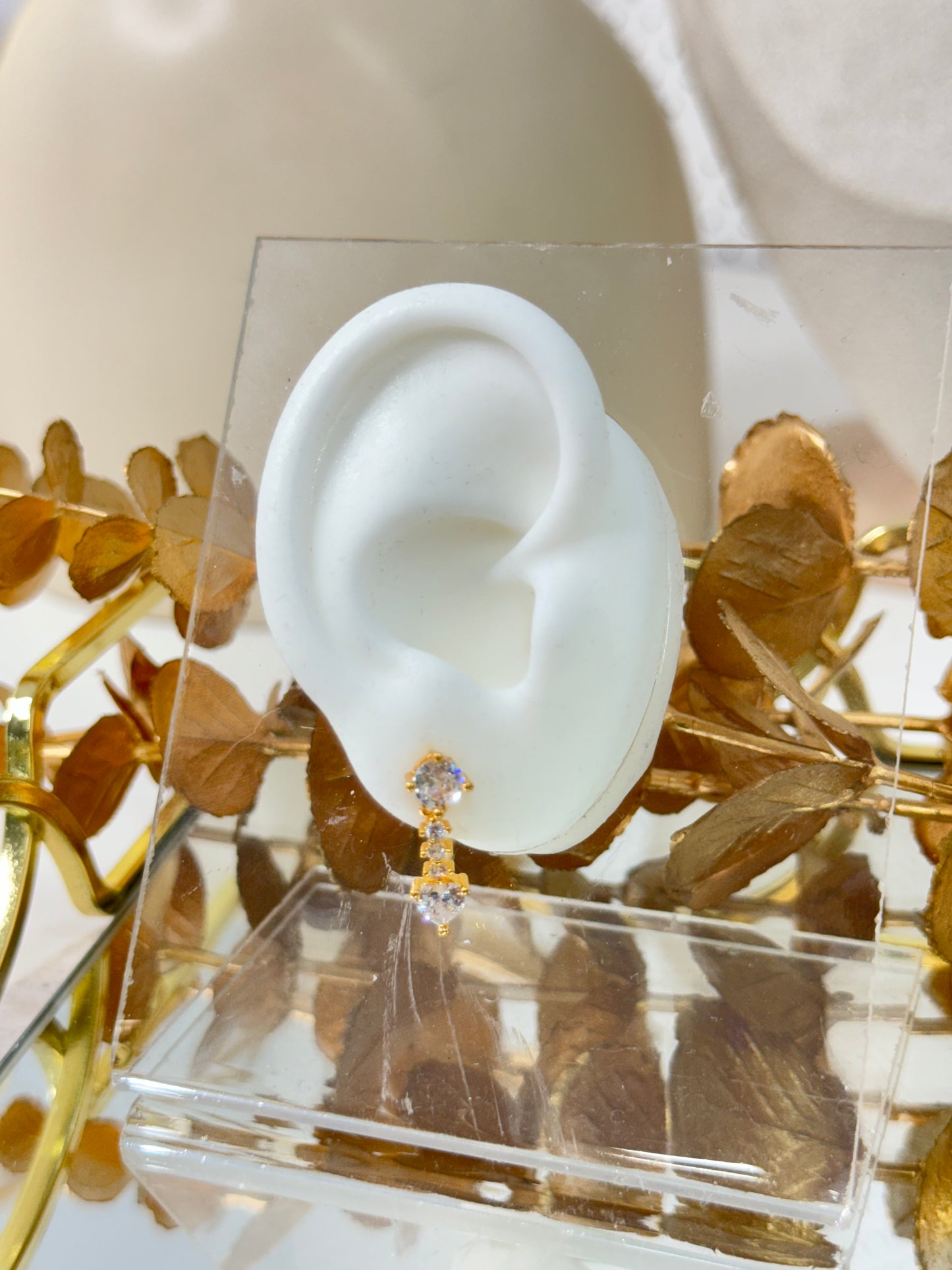 Rose Gold Earrings 2181