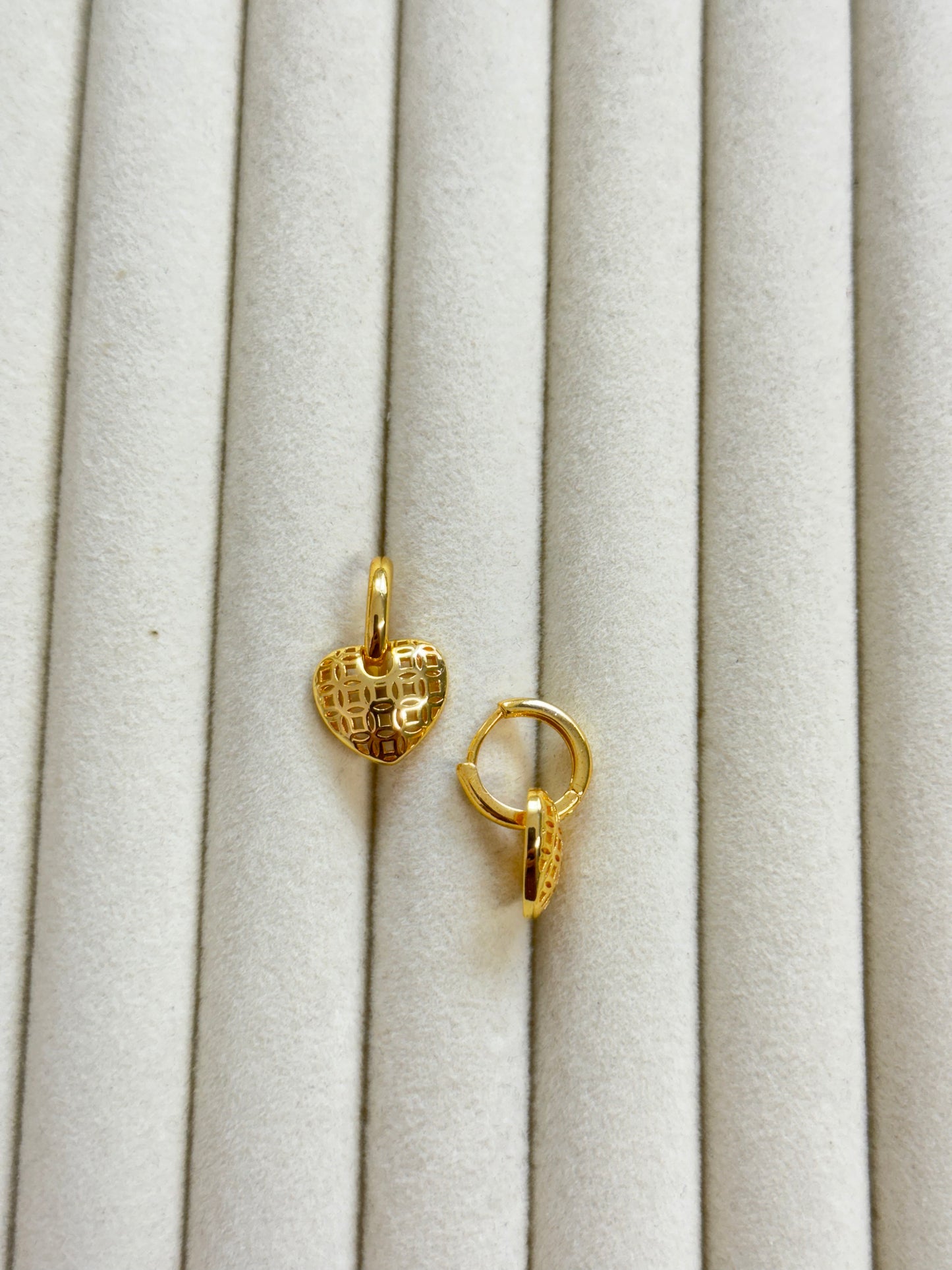 Yellow Gold Earrings 2821