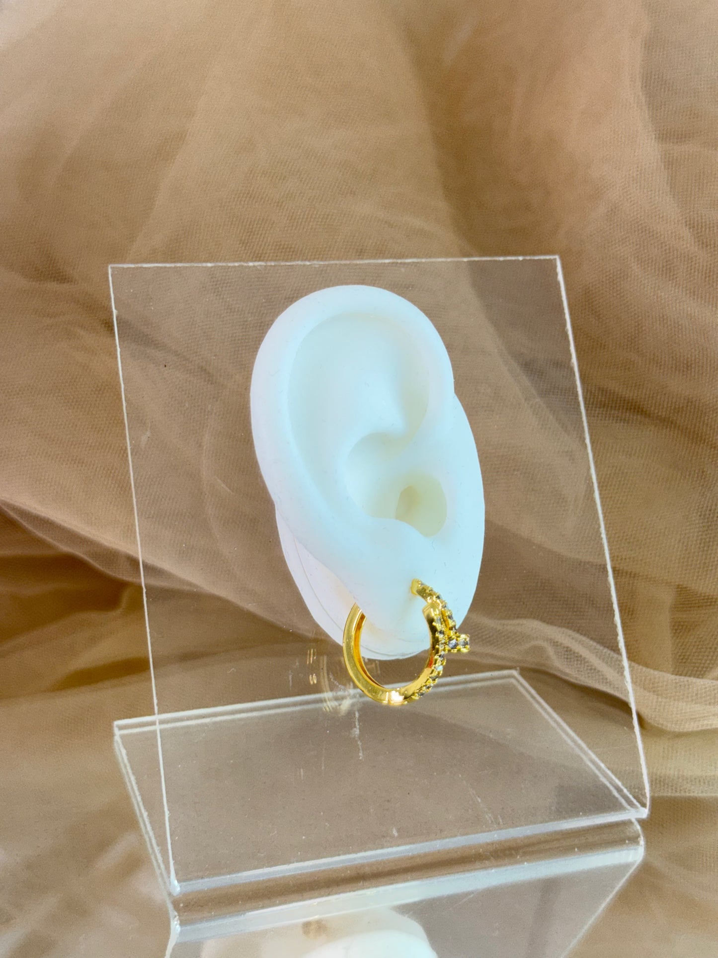 Yellow Gold Earrings 2823