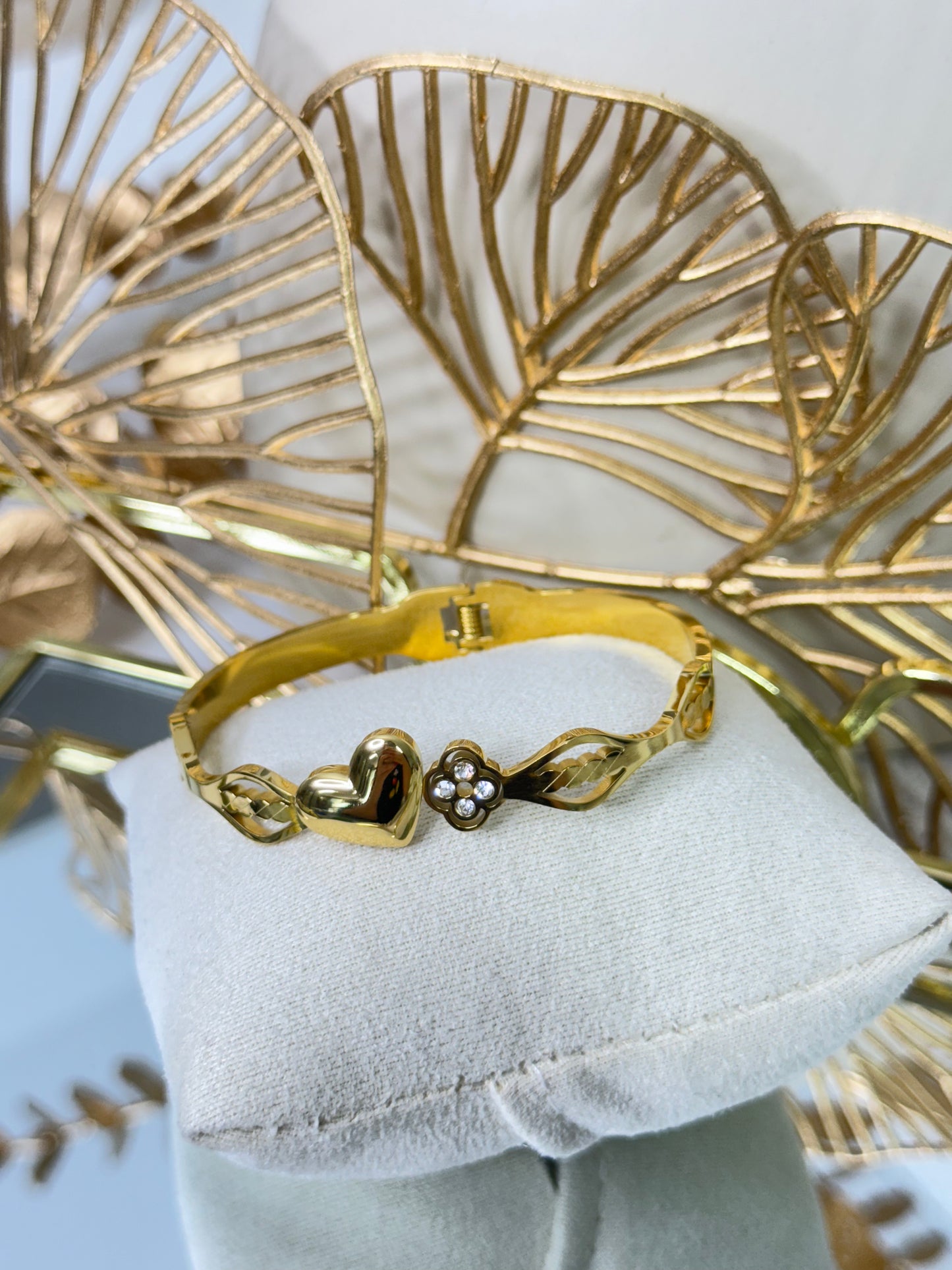 Adeena Heart Bangle 3283