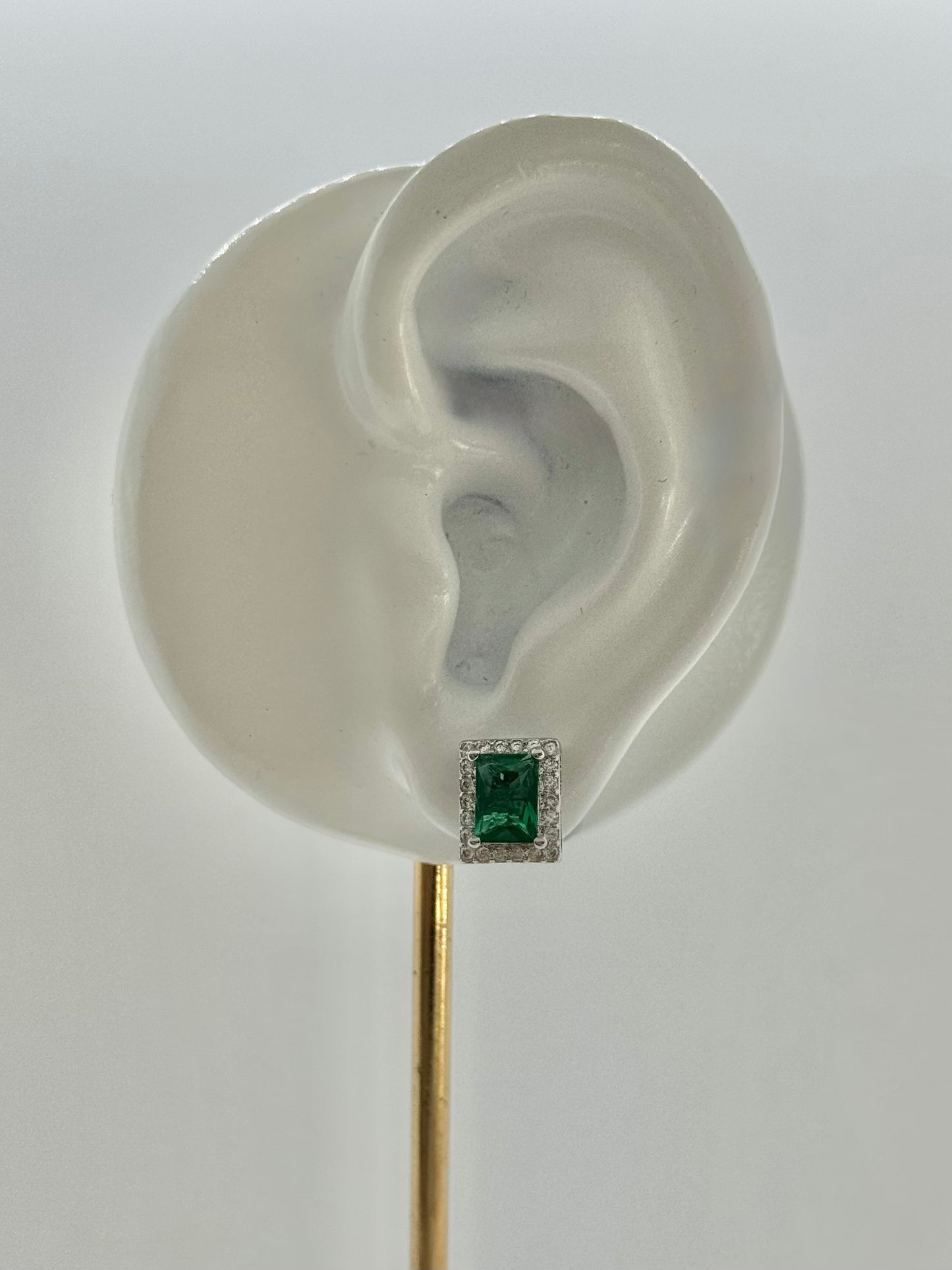 White Gold Earrings 4763