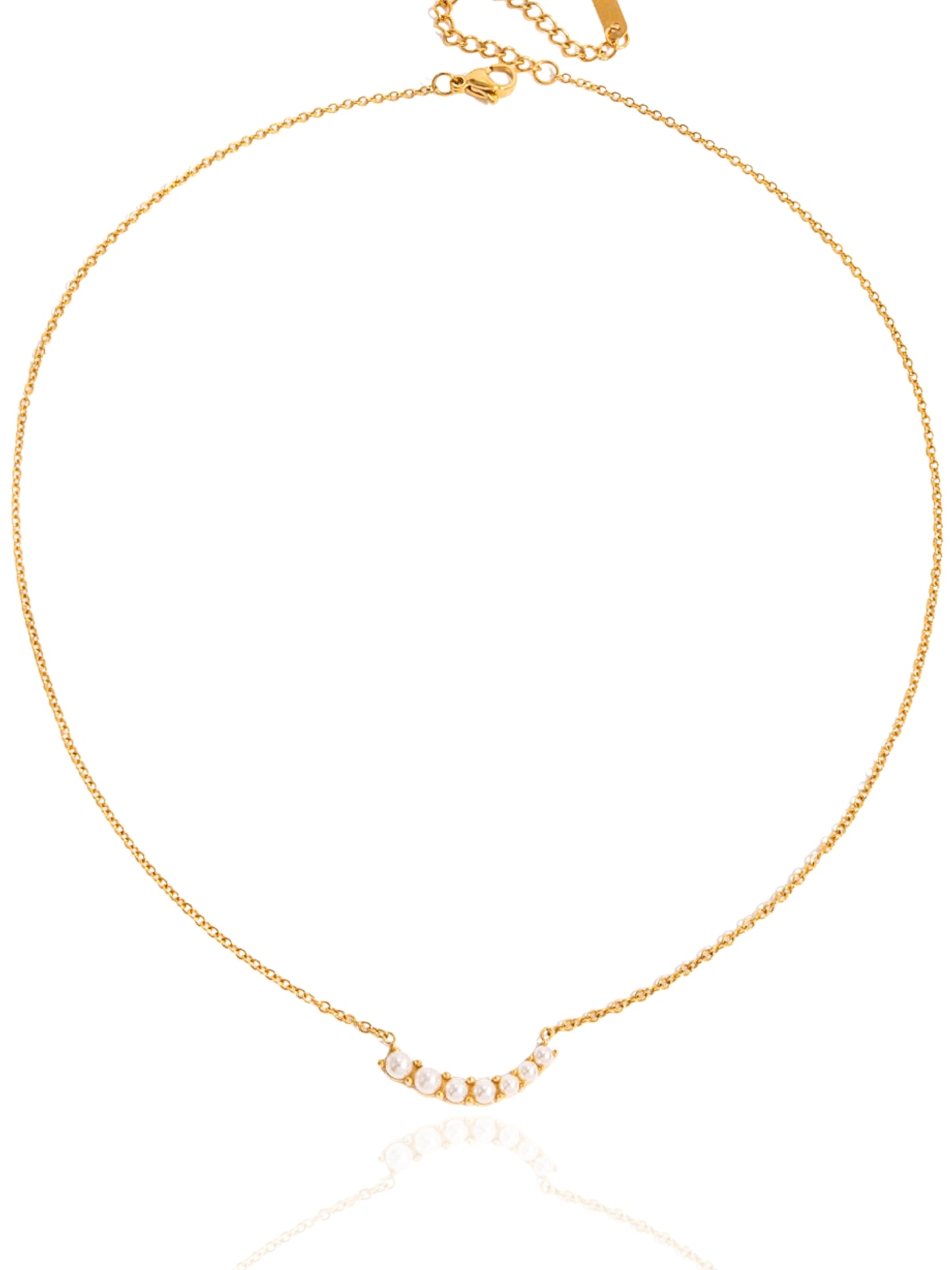 gold necklace, timeless jewellery, perfect gift for her, elegant necklace, charm necklace, best gift for her, classic gold chain necklace, stylish gift, statement necklace, versatile necklace, necklace Australia, link chain necklace, interlocking pendant necklace, y-shaped necklace, necklace with stone pendant, necklace with bold pendant, pendant with stones, necklace with gem pendant, lock pendant, pearl pendant necklace