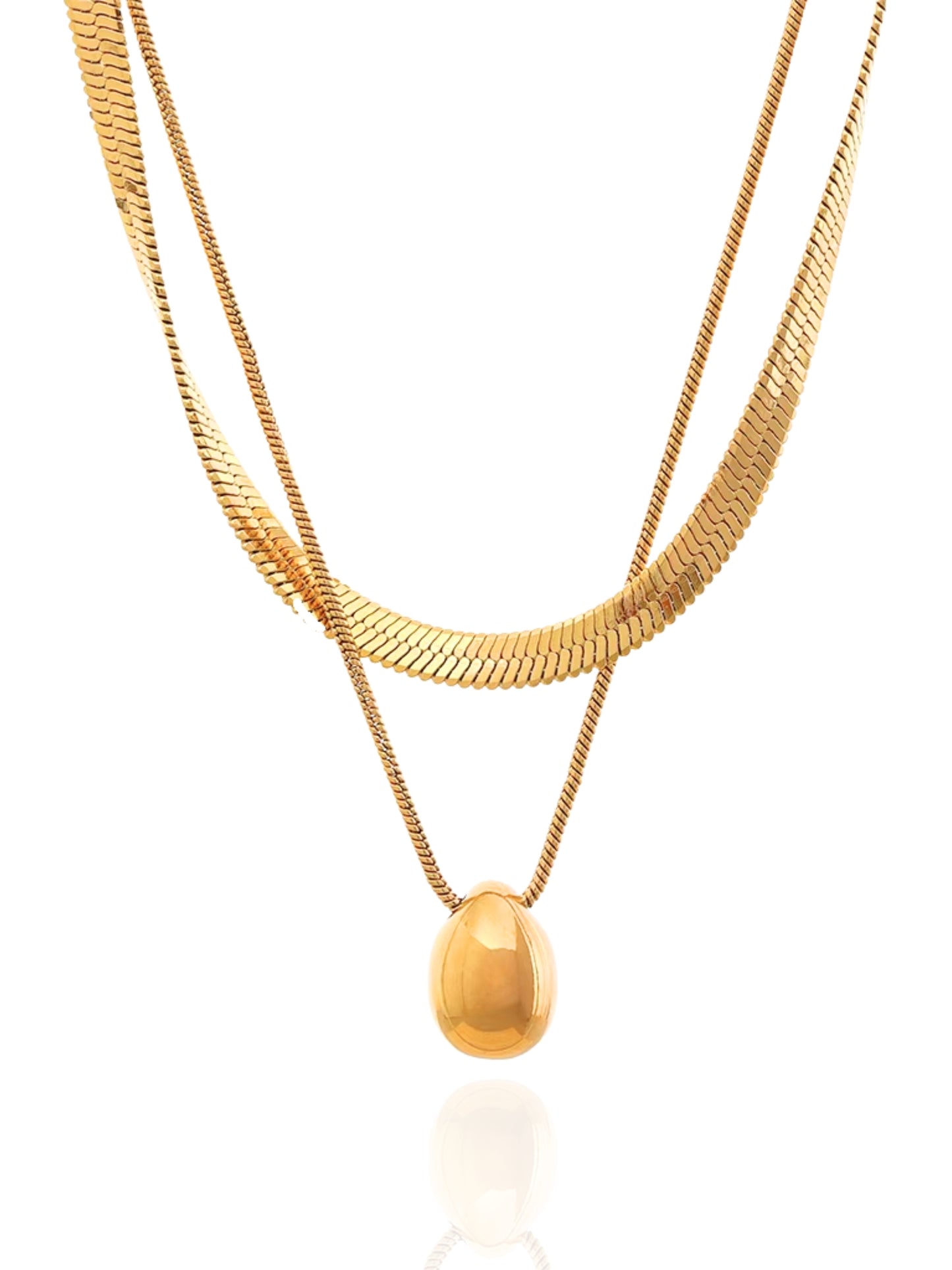 Adira Snake Chain in Gold