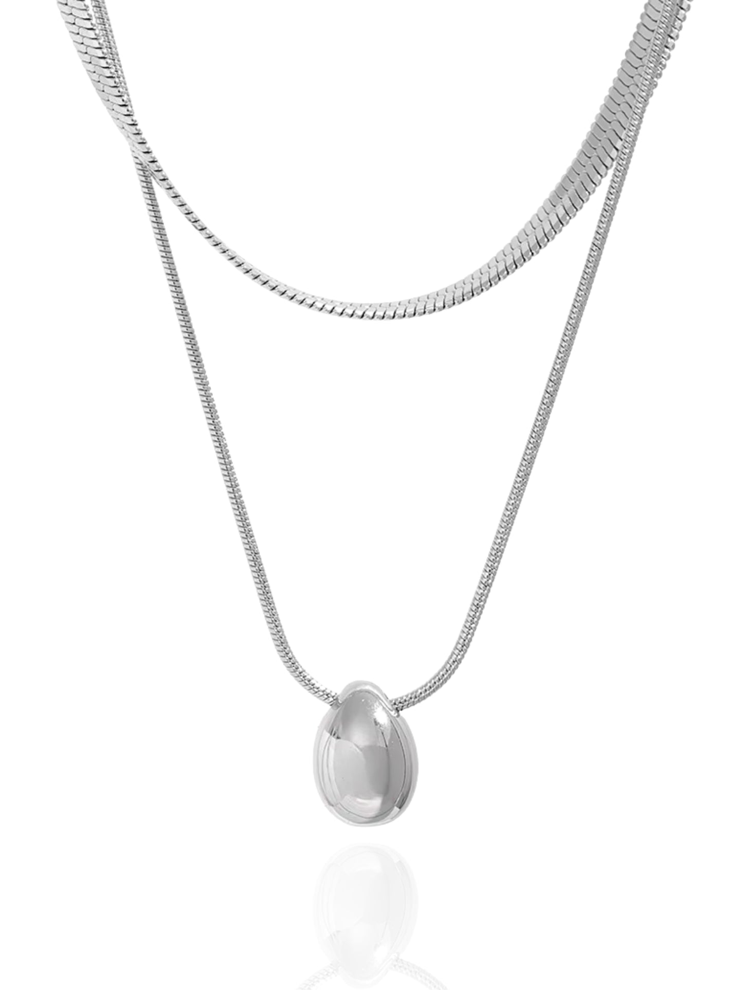 Adira Snake Chain in Silver