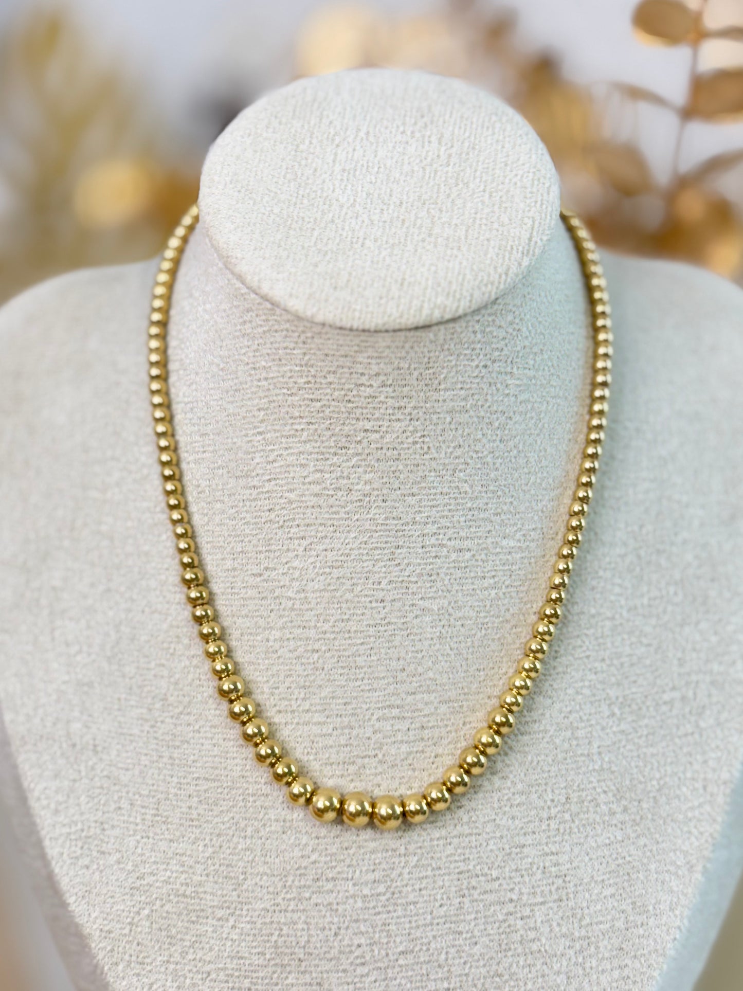 Gold Chain Necklace, Timeless Jewelry, Simple Necklace, Perfect Gift for Her
Elegant Necklace, Dainty Jewelry, Classic Gold Chain, Fashion Accessories
Sleek Necklace, Trendy Jewelry, Lightweight Chain, Stylish Gift Idea
Statement Necklace, Modern Jewelry, Versatile Chain, Women's Fashion Necklace
Luxury Necklace, Hypoallergenic Jewelry, Durable Chain, Non-Tarnish Necklace
Chic Necklace, Birthday Gift, Anniversary Jewelry, Must-Have Accessory