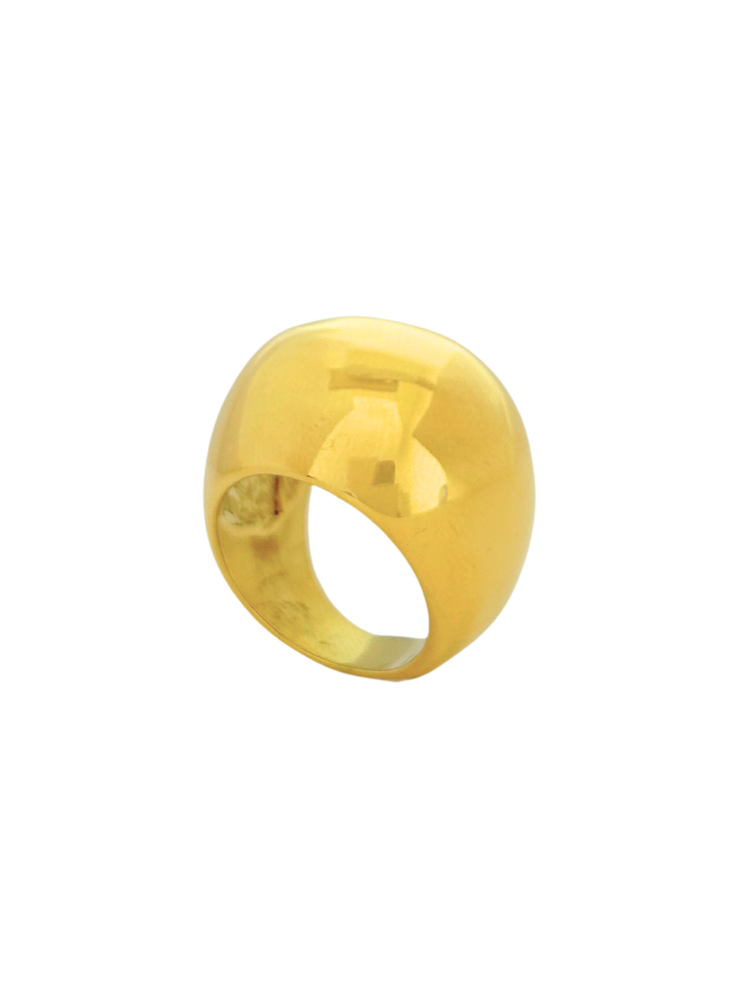 chunky ring, bold ring, polished ring trendy, elegant ring, unique ring