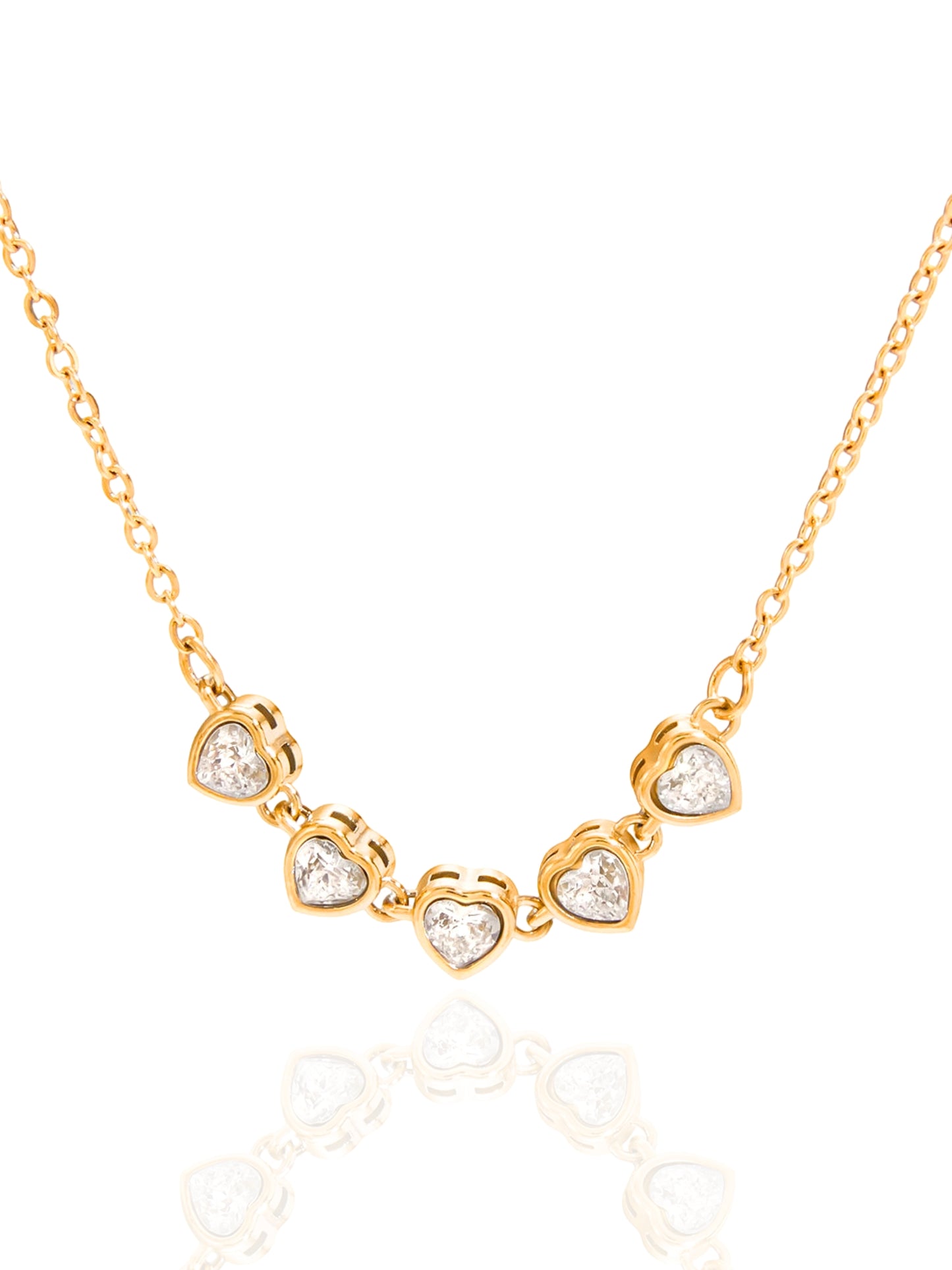 gold necklace, timeless jewellery, perfect gift for her, elegant necklace, charm necklace, best gift for her, classic gold chain necklace, stylish gift, statement necklace, versatile necklace, necklace Australia, link chain necklace, interlocking pendant necklace, y-shaped necklace, necklace with stone pendant, necklace with bold pendant, pendant with stones, necklace with gem pendant, necklace with colored stone pendant, gem necklace, bold pendant necklace, heart pendant necklace, charm necklace
