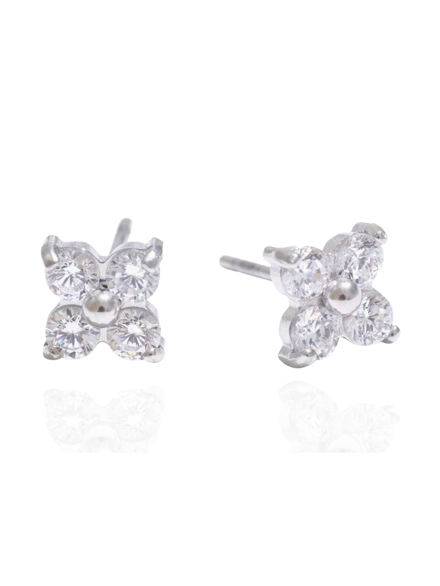 Galina Earrings in Silver