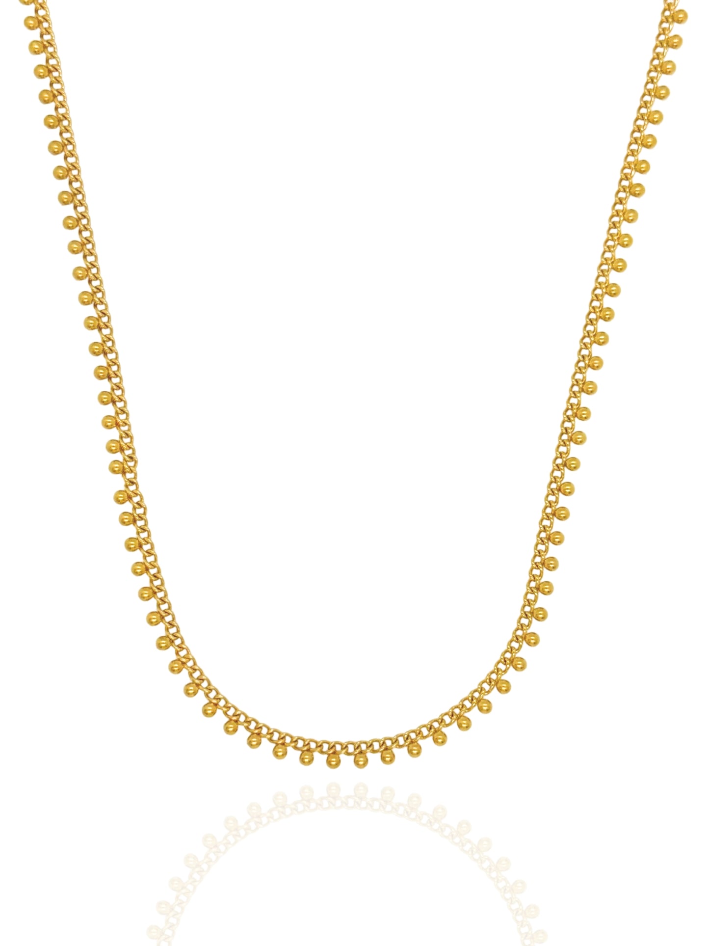 Flat Chain Necklace, Gift Ideas, Girl Necklace, Classic Necklace, Non-Tarnish, Waterproof Necklace, statement necklace, elegant necklace