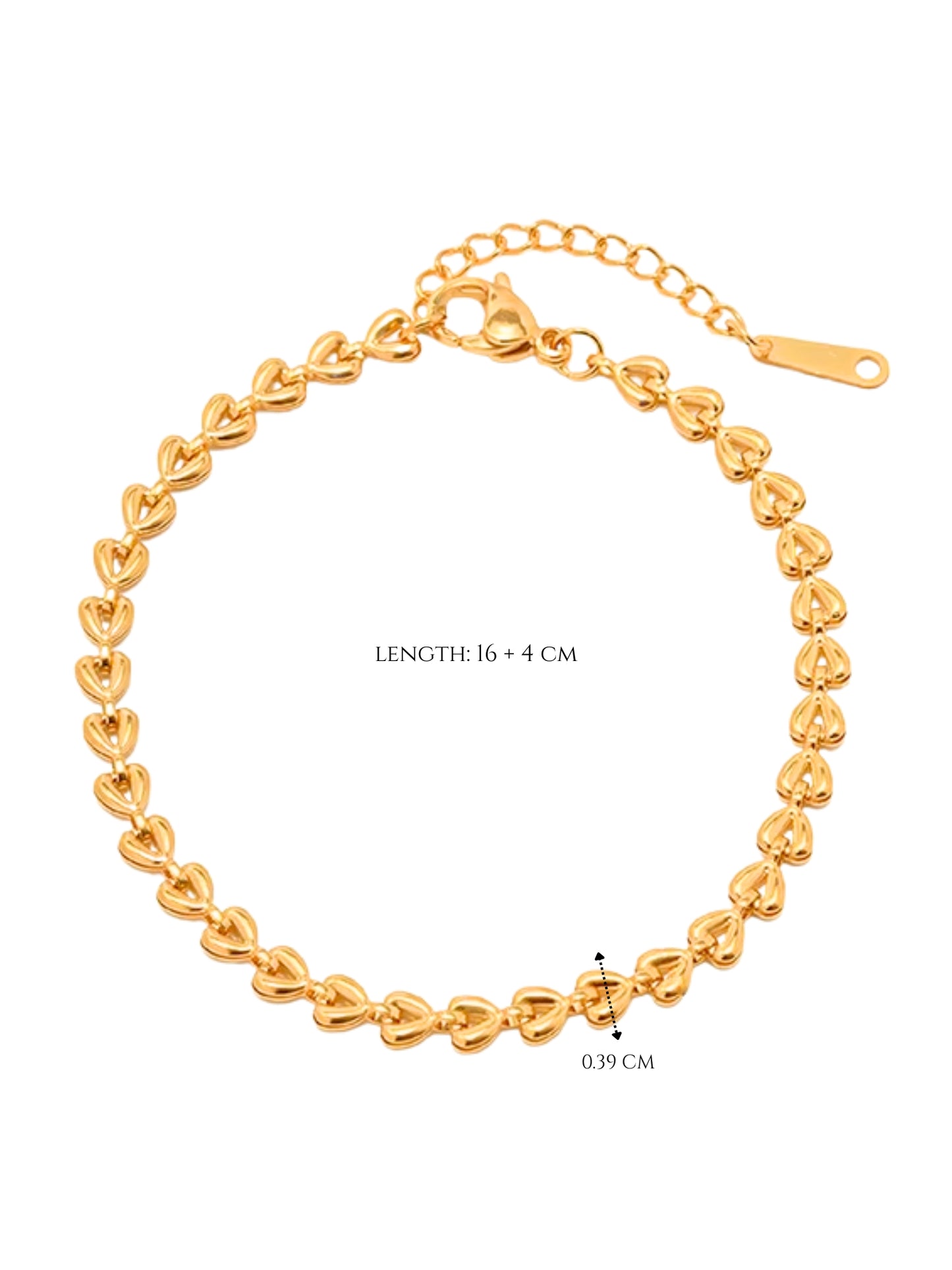 gold bracelet, minimalist, formal wear, jewellery for occasion, gift idea for her, cute bracelet, dainty bracelet, elegant bracelet, heart bracelet