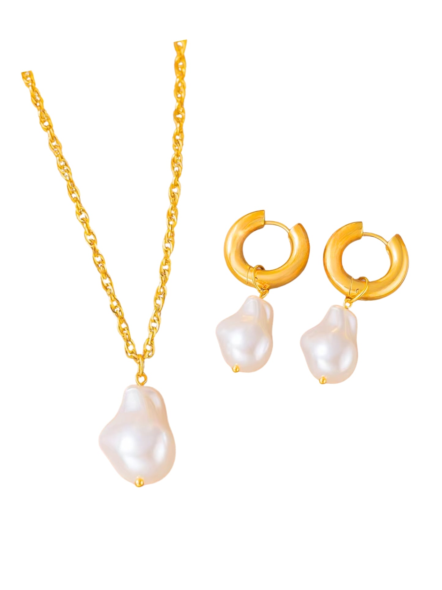 Moti Pearl Jewellery Set