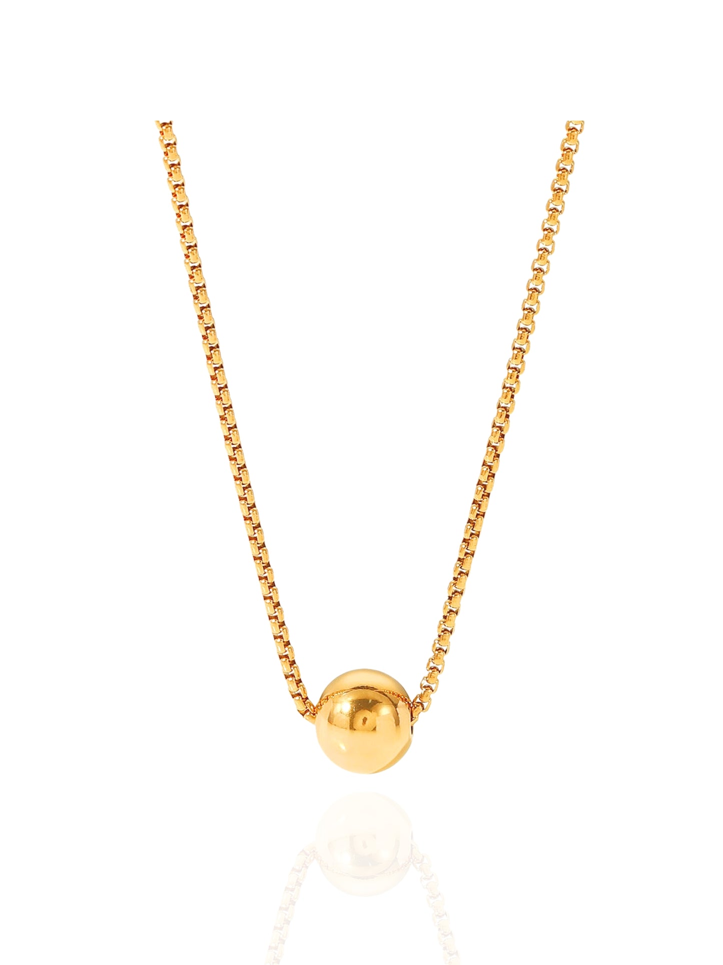 ball necklace, ball pendant necklace, statement necklace