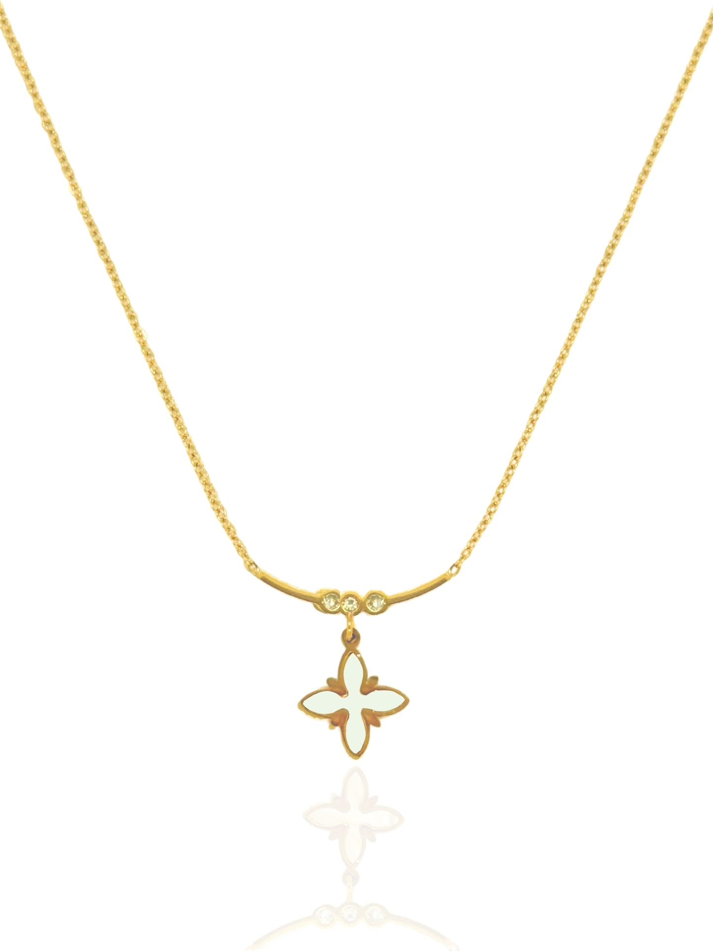 star necklace, clover necklace, unique necklace, charm necklace, simple necklace aus, jewellery australia