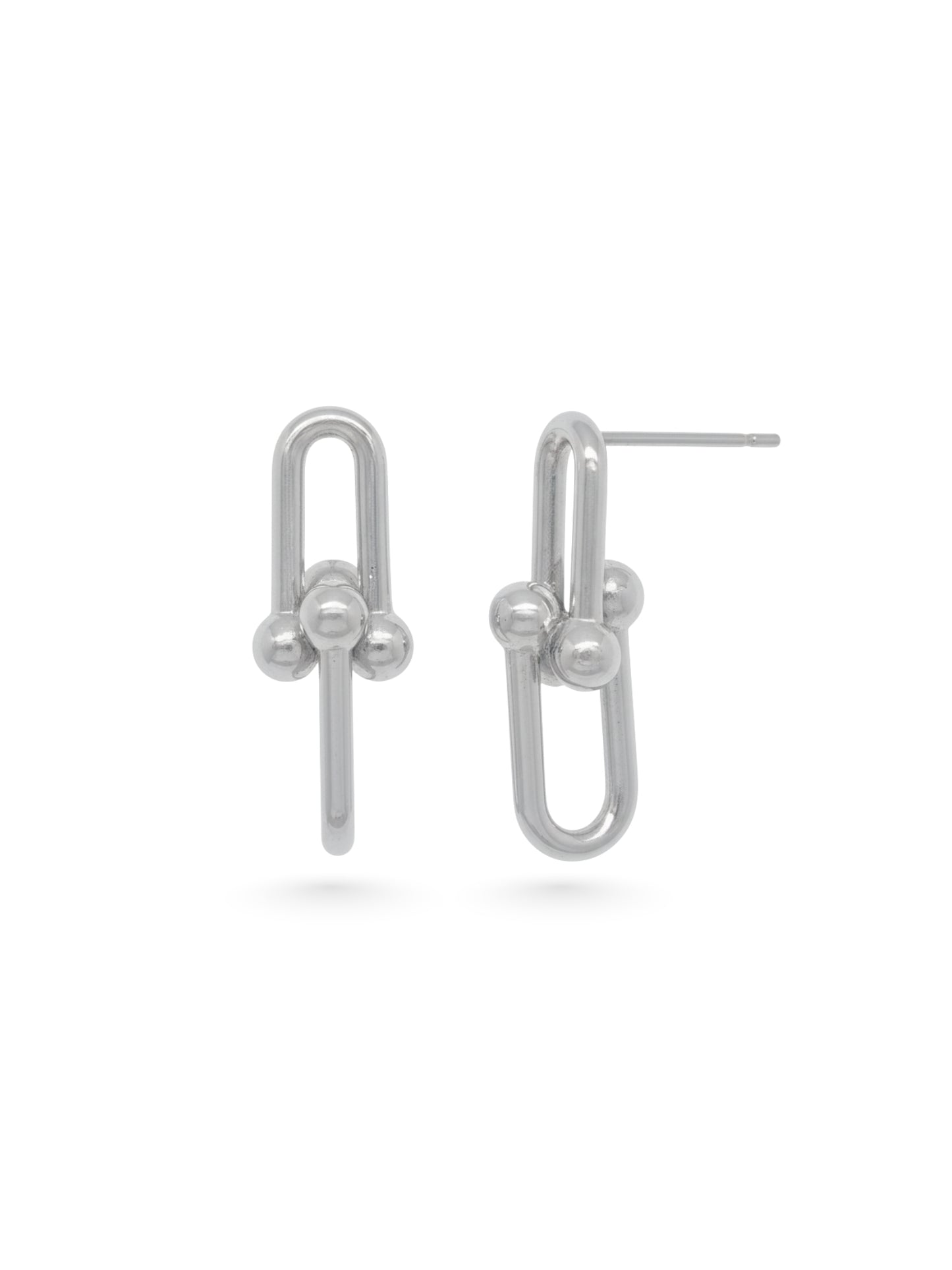 Ossie Earrings in Silver