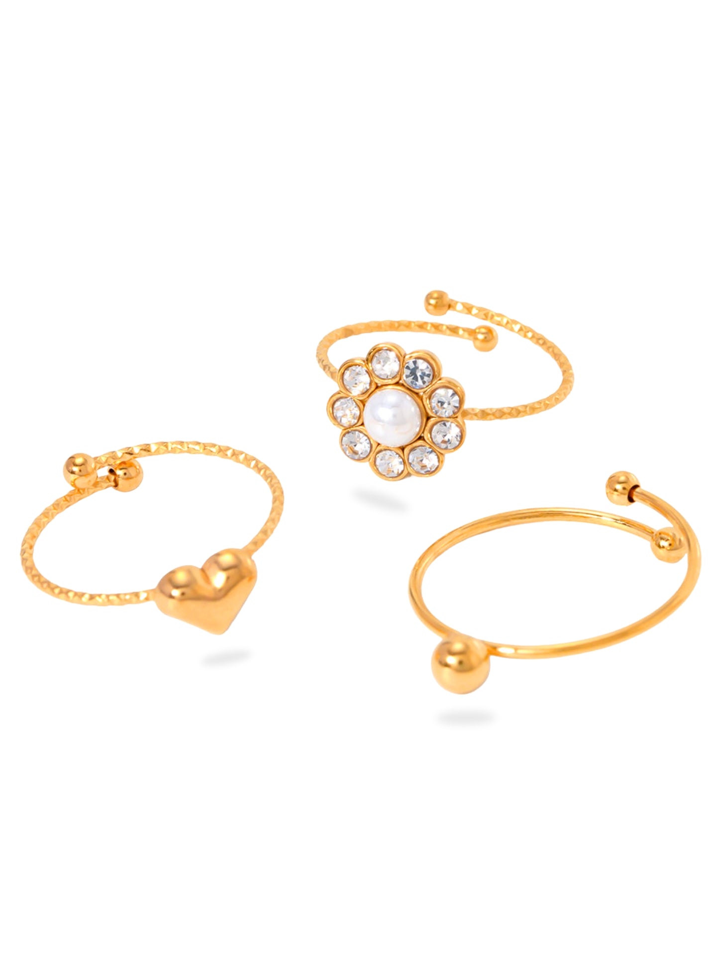 gold ring, minimalist design ring, formal wear, jewellery for occasion, gift idea for her, cute bracelet, dainty ring, elegant ring, dainty, unique ring, cute rings set, ball design ring, flower design ring, heart design ring, simple ring, ring with stones