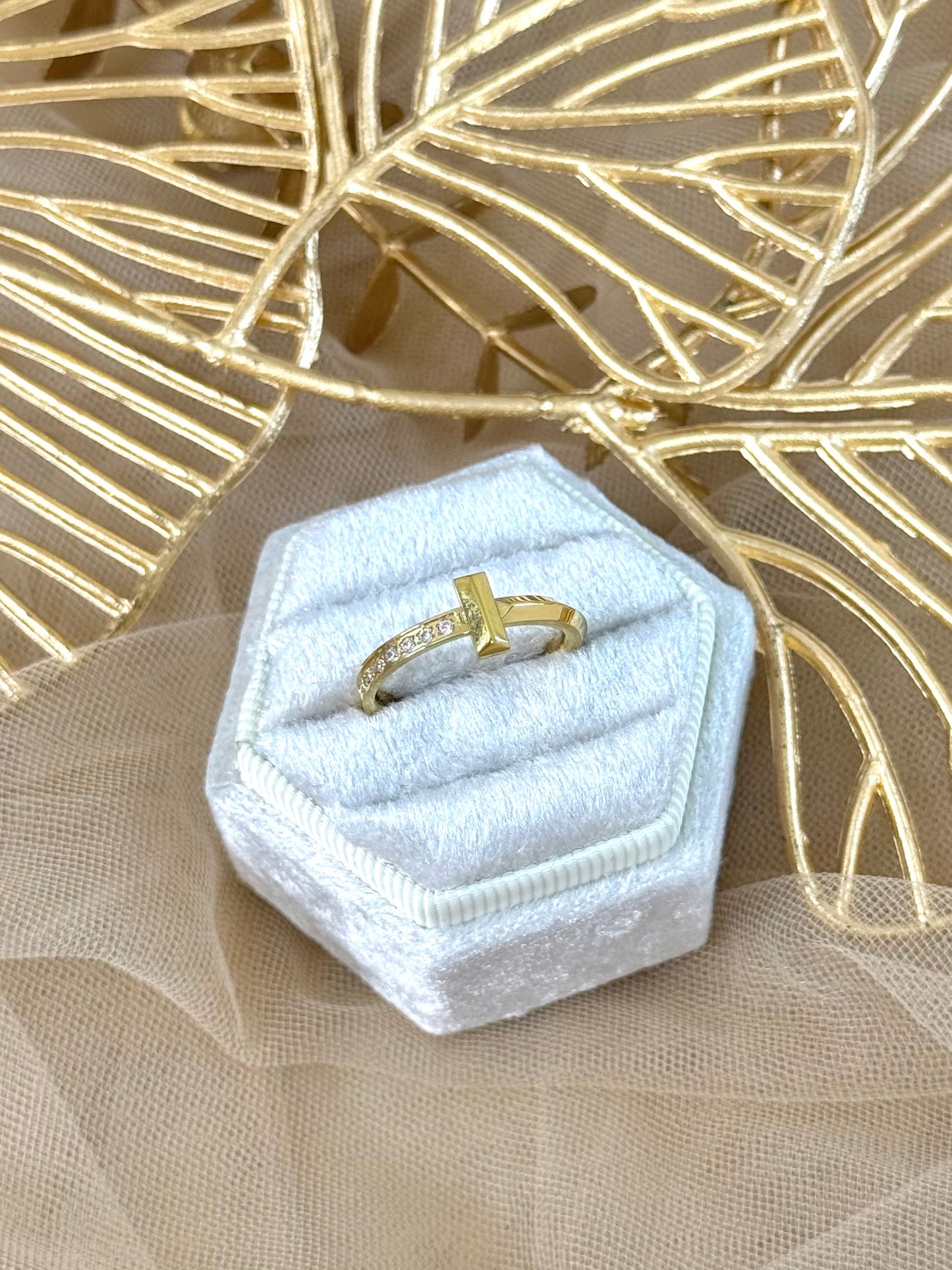 t ring, simple ring, stackable ring, minimal ring, ring for everday australia, affordable ring in australia
