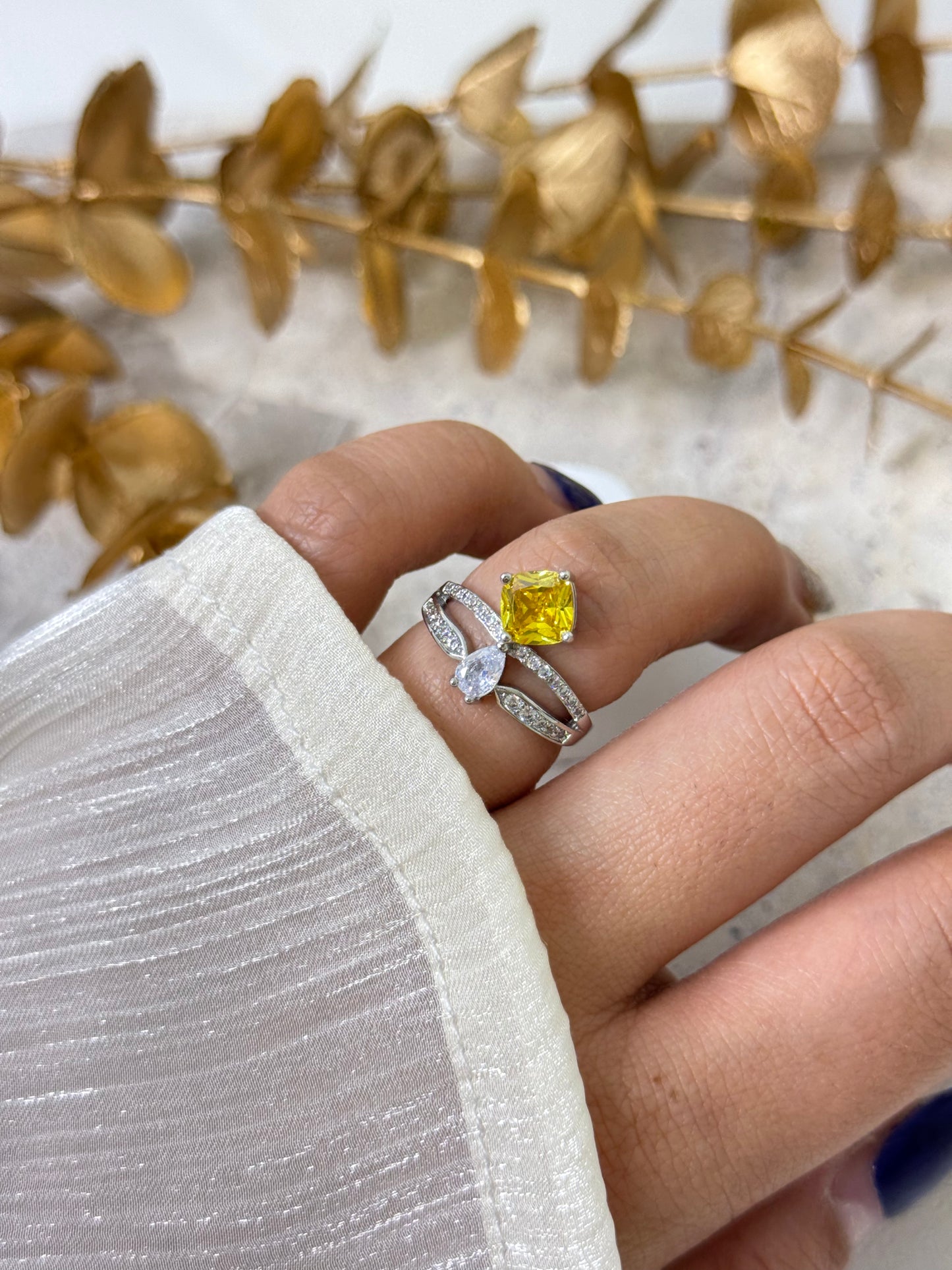 timeless jewellery, perfect gift for her, elegant jewellery, dainty jewellery, simple jewellery, classic gold ring, fashion accessories, sleek jewellery, trendy jewellery, lightweight ring, stylish jewellery, simple ring
yellow ring, white gem ring, silver ring, unique design ring