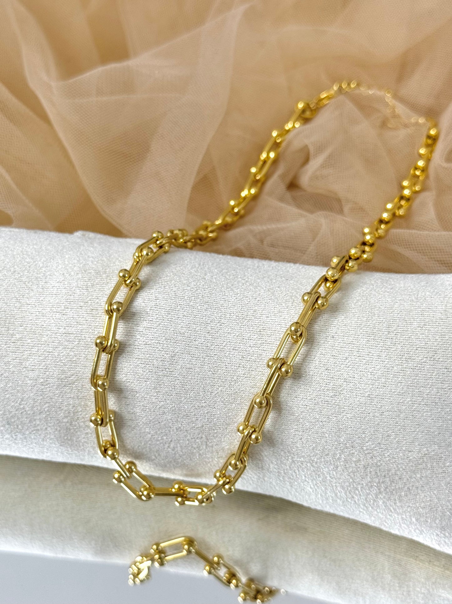 hardwear chain, hardwear, hardware jewellery, link chain, necklace australia, classic necklace