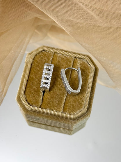 White Gold Earrings 4750