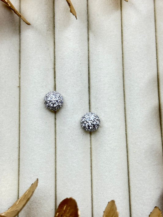 White Gold Earrings 1702