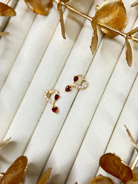 Rose Gold Earrings 1648