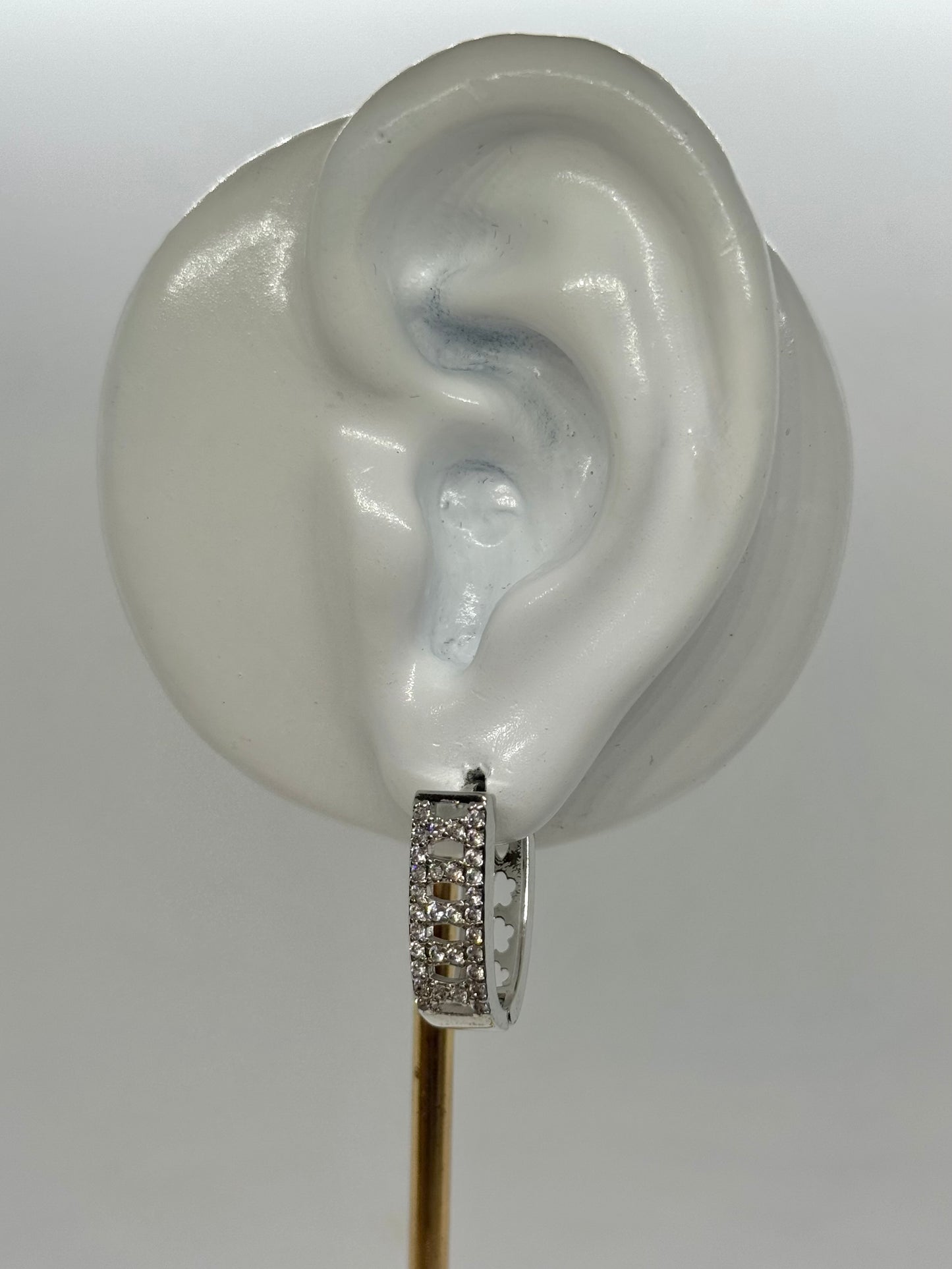 White Gold Earrings 4750