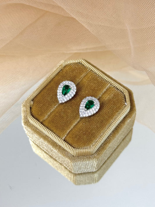 White Gold Earrings 1713