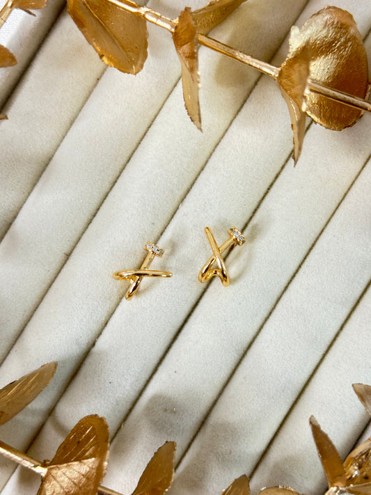 Rose Gold Earrings 1615