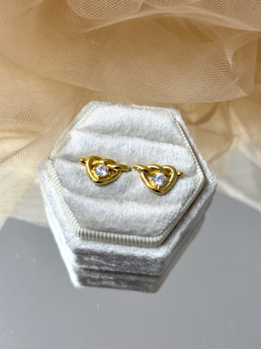 Yellow Gold Earrings 4783