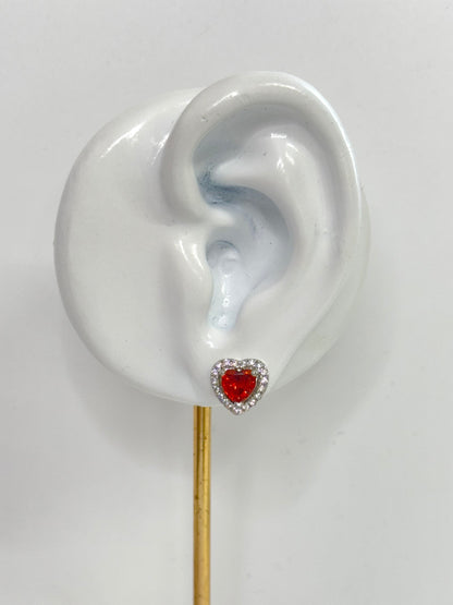 White Gold Earrings 4541
