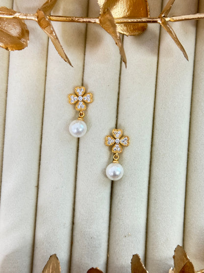Rose Gold Earrings 1590