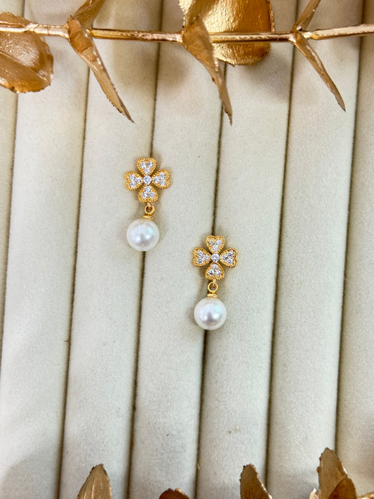 Rose Gold Earrings 1590