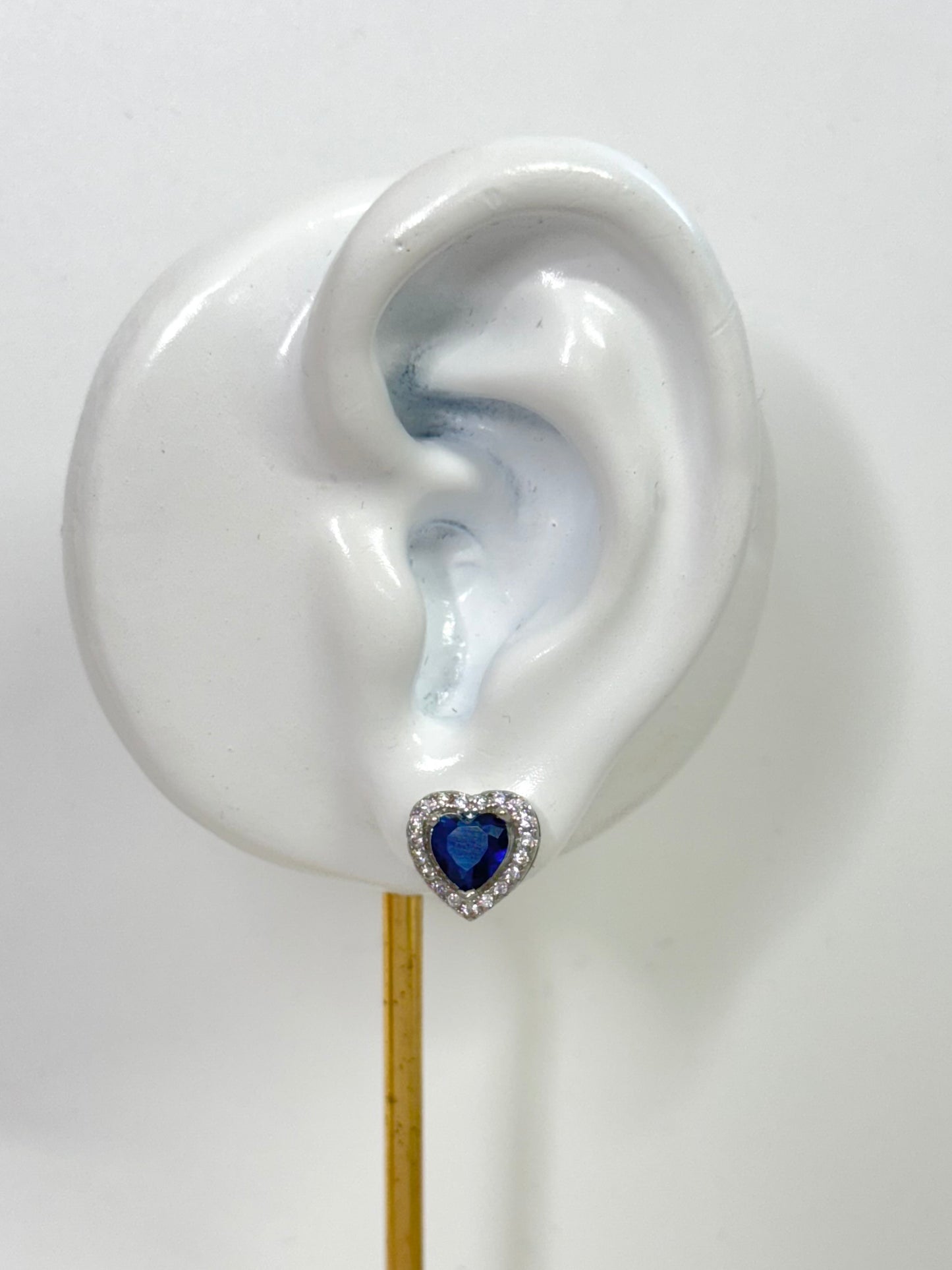 White Gold Earrings 4542