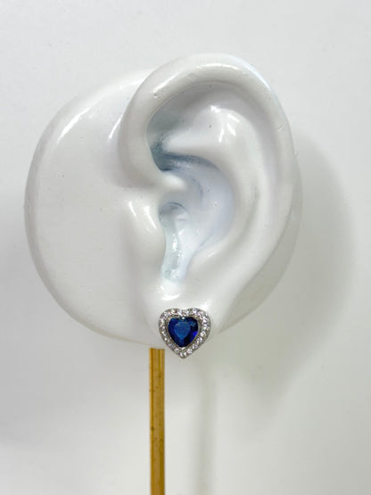 White Gold Earrings 4542
