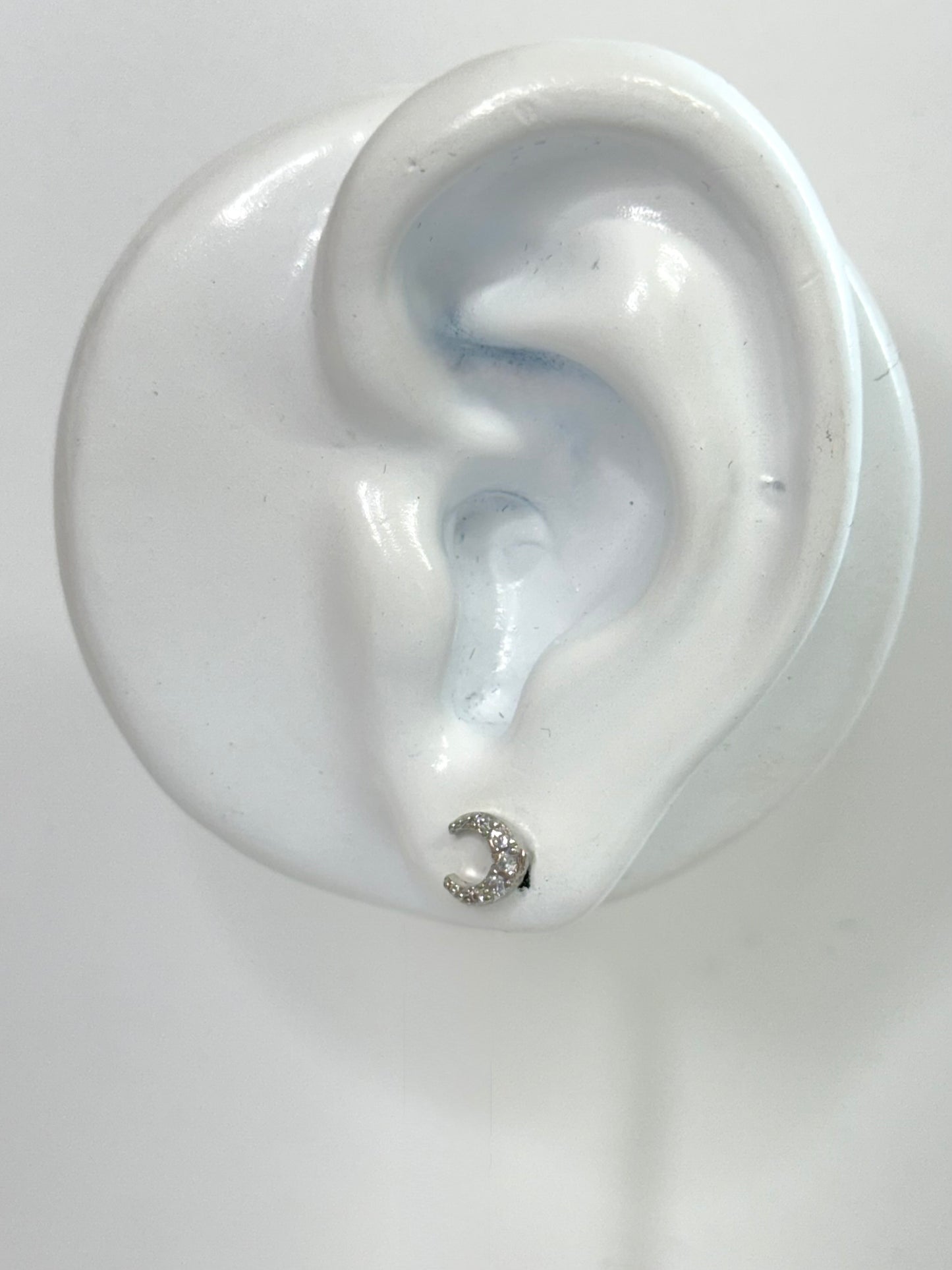 White Gold Earrings 4553