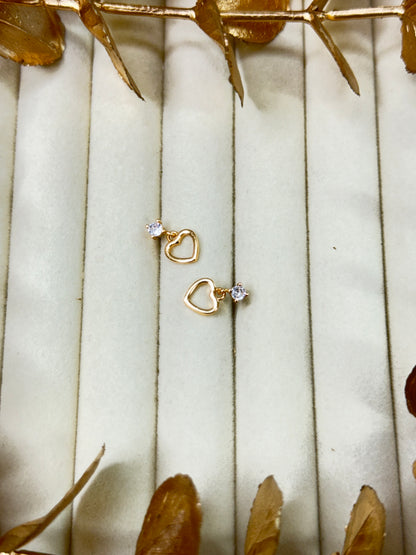 Rose Gold Earrings 1642