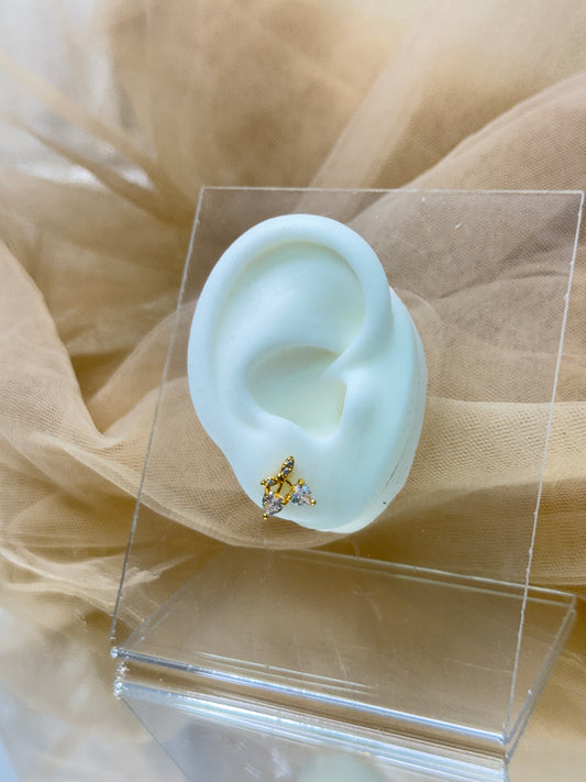 yellow gold earrings, drop earrings, australia earrings, simple earrings, stud earrings, affordable earrings, cheap earrings, waterproof earrings, stone earrings