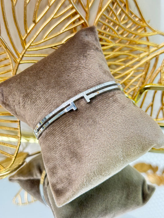 silver bangle, open-ended design bangle, australia bangl, gift ideas for women, bangle for ladies