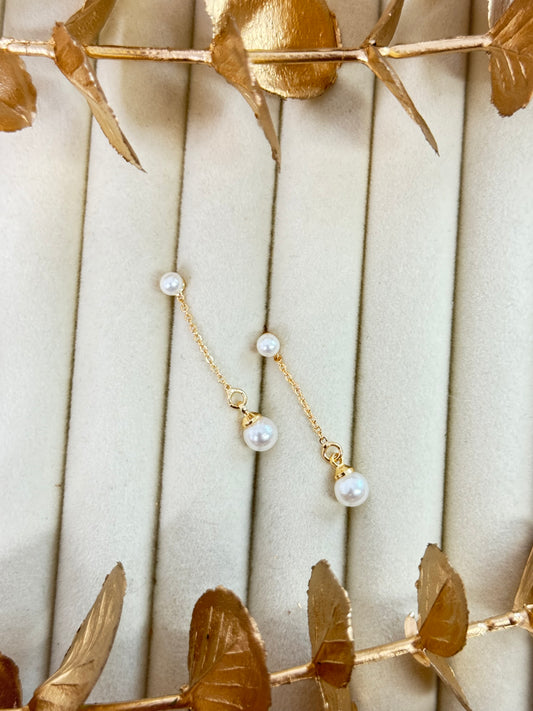 Rose Gold Earrings 1593