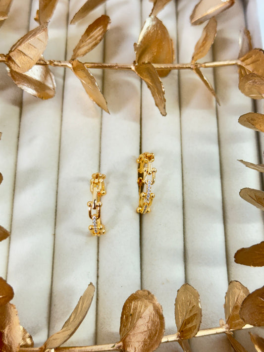 Rose Gold Earrings 1619