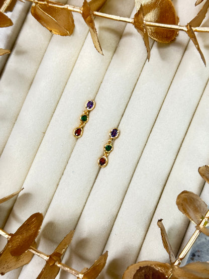 Rose Gold Earrings 1654