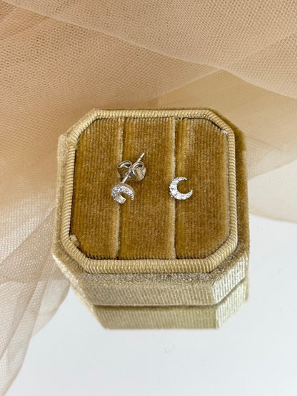 White Gold Earrings 4553
