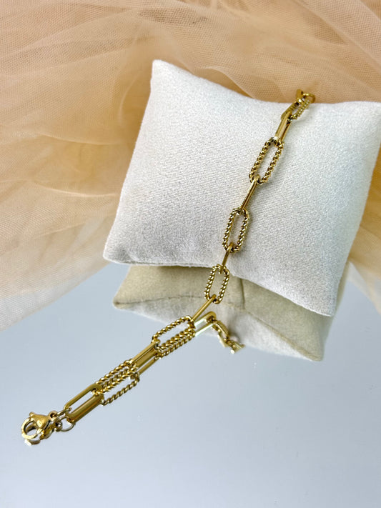 chain bracelet, gold bracelet, linked chain bracelet, bracelet for any occasion, versatile bracelet