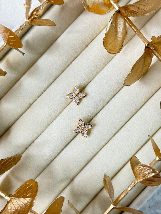 Rose Gold Earrings 1633