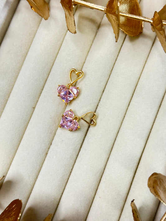 Rose Gold Earrings 1658