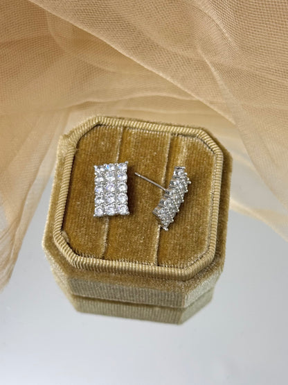 White Gold Earrings 4759
