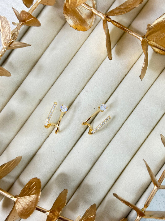 Rose Gold Earrings 1628
