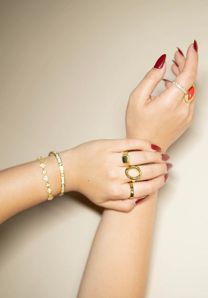 Tam Ring in Gold