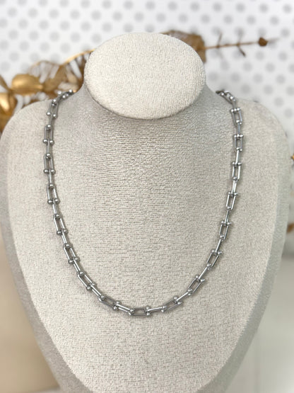 hardwear chain, hardwear, hardware jewellery, link chain, necklace australia, classic necklace