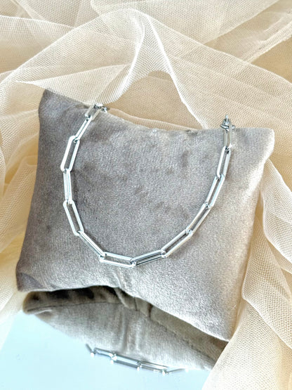 Gina Link Bracelet in Silver